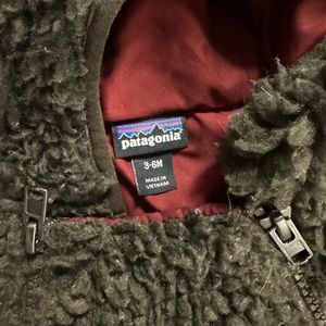 Patagonia baby bunting suit